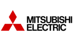 Logo Mitsubishi Electric sur fond transparent