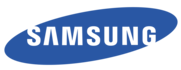 Logo bleu Samsung transparent